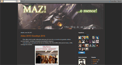 Desktop Screenshot of mazworks.blogspot.com