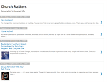 Tablet Screenshot of churchmatters.blogspot.com
