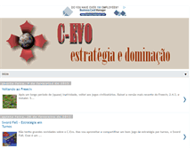 Tablet Screenshot of c-evo.blogspot.com