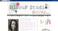 Desktop Screenshot of hiccupstudiodesigns.blogspot.com