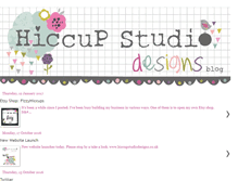 Tablet Screenshot of hiccupstudiodesigns.blogspot.com