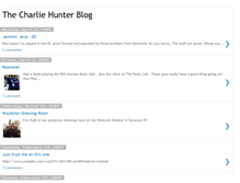Tablet Screenshot of charliehuntermusic.blogspot.com