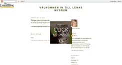 Desktop Screenshot of lenagbloggar.blogspot.com