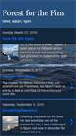Mobile Screenshot of forestforthefins.blogspot.com