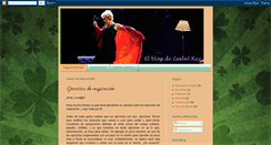 Desktop Screenshot of elblogdeisabelrey.blogspot.com