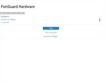 Tablet Screenshot of fortguardhardware.blogspot.com