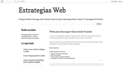 Desktop Screenshot of estrategiasweb.blogspot.com