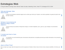 Tablet Screenshot of estrategiasweb.blogspot.com