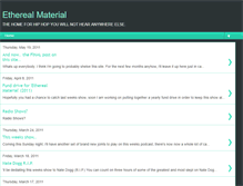 Tablet Screenshot of etherealmaterial.blogspot.com
