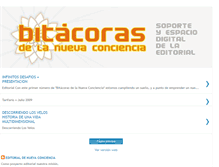 Tablet Screenshot of bitacorasdelanuevaconciencia.blogspot.com