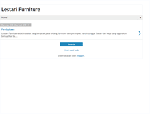 Tablet Screenshot of lestarifurniture.blogspot.com