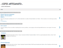 Tablet Screenshot of cefesartesanato.blogspot.com