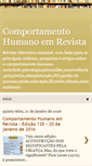 Mobile Screenshot of comportamento-humano-em-revista.blogspot.com