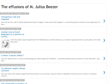 Tablet Screenshot of juliusbeezer.blogspot.com