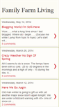 Mobile Screenshot of familyfarmlivingblog.blogspot.com