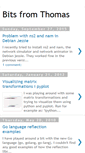 Mobile Screenshot of bitsfromthomas.blogspot.com