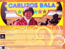 Tablet Screenshot of carlitosbalahomenaje.blogspot.com