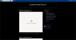 Desktop Screenshot of juan-gimnasiaritmica.blogspot.com