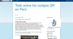 Desktop Screenshot of codigosqrperu.blogspot.com