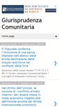 Mobile Screenshot of giurisprudenzacomunitaria.blogspot.com