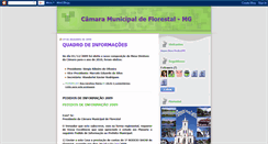Desktop Screenshot of camaramunicipaldeflorestal.blogspot.com