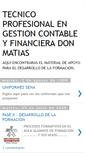 Mobile Screenshot of gestioncontablefinancieramatias.blogspot.com