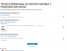 Tablet Screenshot of gestioncontablefinancieramatias.blogspot.com