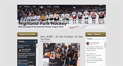 Desktop Screenshot of highlandparkhockey.blogspot.com