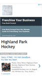 Mobile Screenshot of highlandparkhockey.blogspot.com