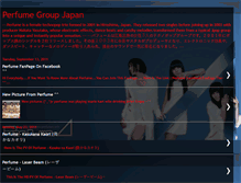 Tablet Screenshot of perfumegroupjapan.blogspot.com
