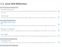 Tablet Screenshot of cslewisdcmreflections.blogspot.com