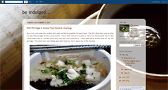 Desktop Screenshot of beindulged.blogspot.com