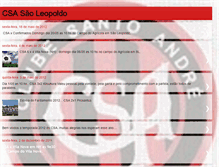 Tablet Screenshot of familiacsasaoleopoldo.blogspot.com