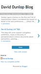 Mobile Screenshot of daviddunlopblog.blogspot.com