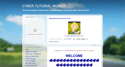 Desktop Screenshot of cybertutorialworld.blogspot.com