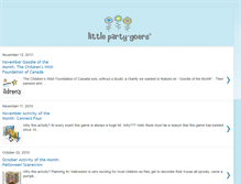 Tablet Screenshot of littlepartygoers.blogspot.com