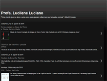 Tablet Screenshot of lucileneluciano.blogspot.com