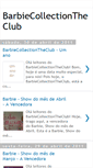 Mobile Screenshot of barbiecollectiontheclub.blogspot.com