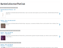 Tablet Screenshot of barbiecollectiontheclub.blogspot.com