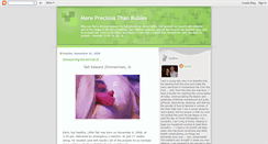 Desktop Screenshot of morepreciousthanrubiesblog.blogspot.com