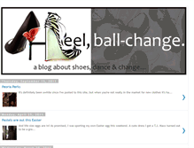 Tablet Screenshot of heelballchange.blogspot.com