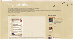 Desktop Screenshot of mojemiastko.blogspot.com