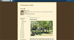 Desktop Screenshot of kees-klok.blogspot.com