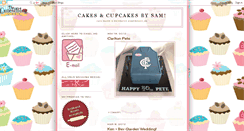 Desktop Screenshot of cakesandcupcakesbysam.blogspot.com