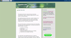 Desktop Screenshot of opennewsnet.blogspot.com