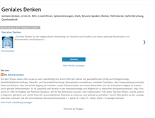 Tablet Screenshot of genialesdenken.blogspot.com