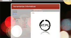 Desktop Screenshot of herramientasinformaticas1993.blogspot.com