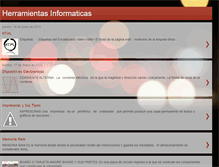 Tablet Screenshot of herramientasinformaticas1993.blogspot.com