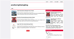 Desktop Screenshot of anotherrightwingblog.blogspot.com