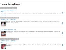 Tablet Screenshot of honeycuppies.blogspot.com